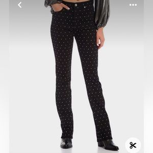 Gianni Bini NWT Black Jeans with Rhinestones